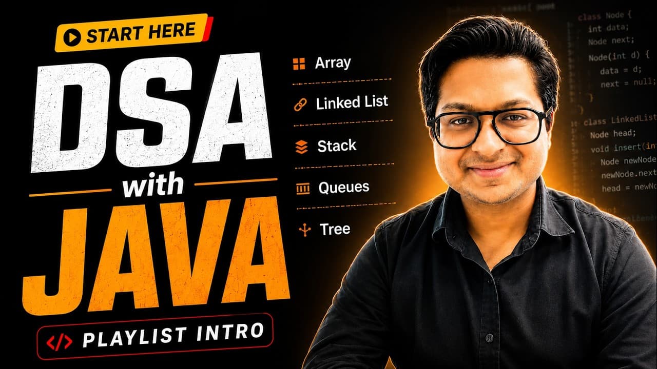100 Days of DSA with Java | Complete Roadmap to Get Placement Ready