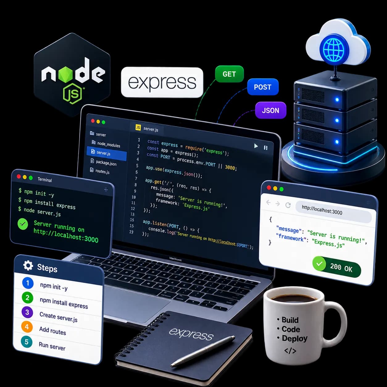 Creating Server with Express and HTTP Methods: A Practical Guide