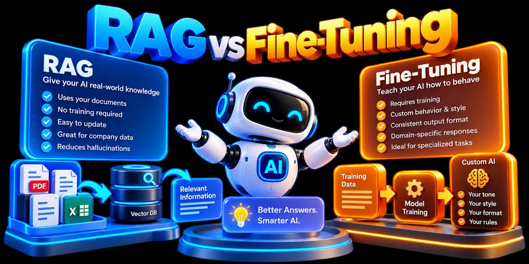 RAG and Fine Tuning Explained: How to Choose for Enterprise LLMs