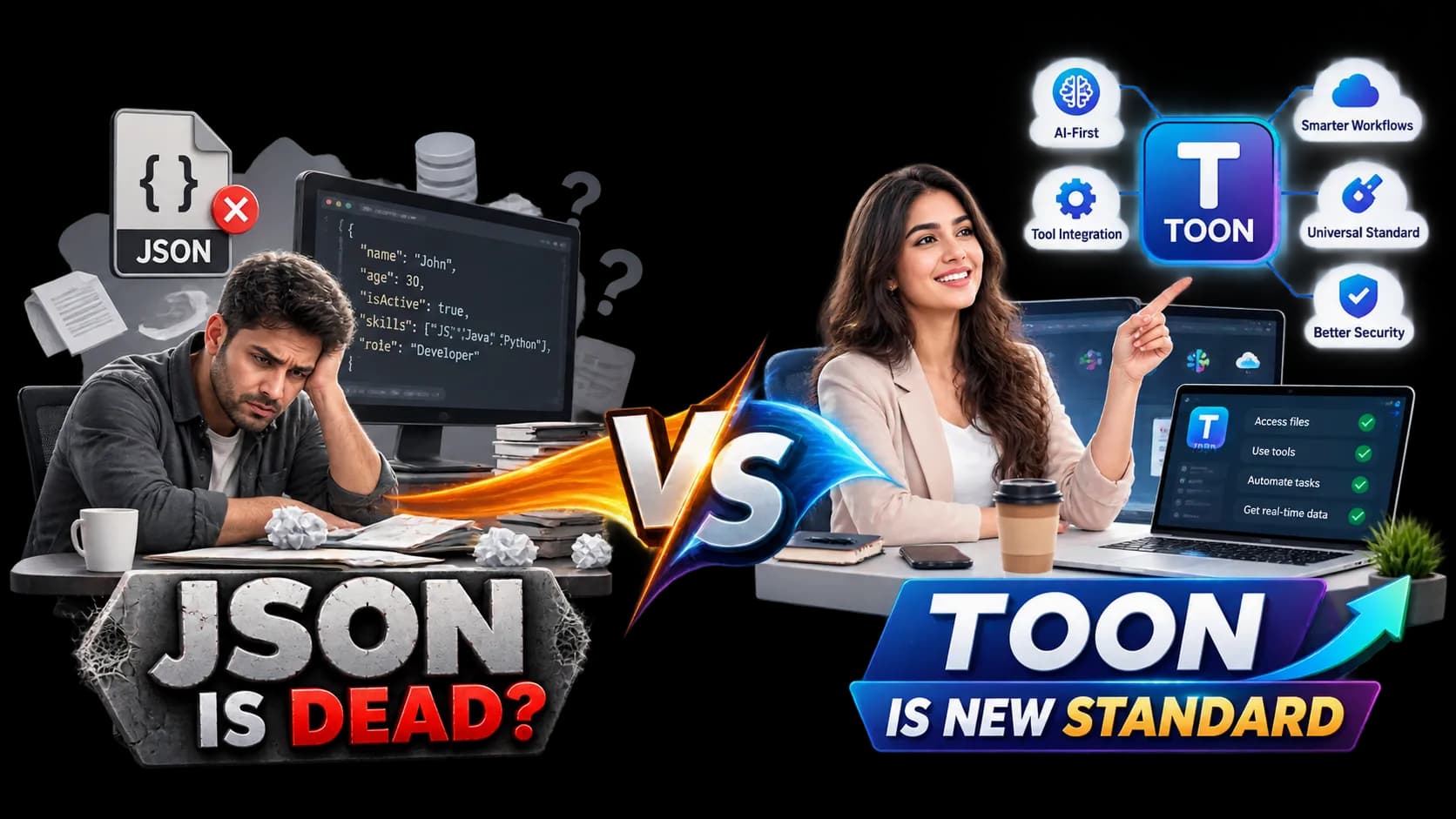 JSON vs TOON: The Problem and the Fix for LLM Data Transfer