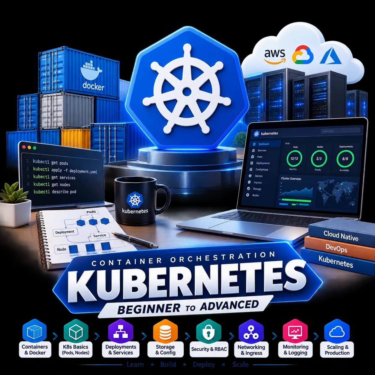Kubernetes Beginner to Production Grade: A Hands-On DevOps Guide