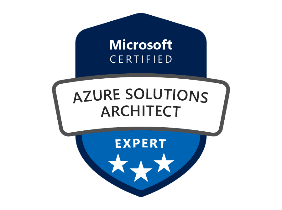 Microsoft Azure Solutions Architect & DevOps Expert (AZ-900, AZ-305, AZ-400)